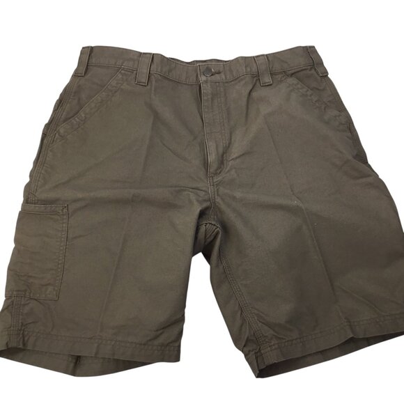 Carhartt Men's Carpenter Shorts NWOT Original Fit B147 LBR Work  38 x 10 Utility - Picture 2 of 5